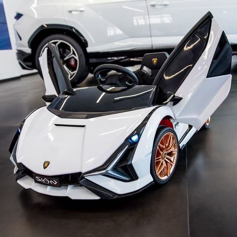 Suitable for Lamborghini Electric Car Toy Car, Ride-On Car for Kids, Universal Swing Remote Control Car for Children