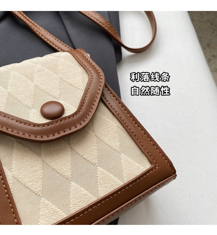 Commuting high-quality crossbody bag for women2023New stylish versatile women's shoulder bag ins Fashionable Phone Bag