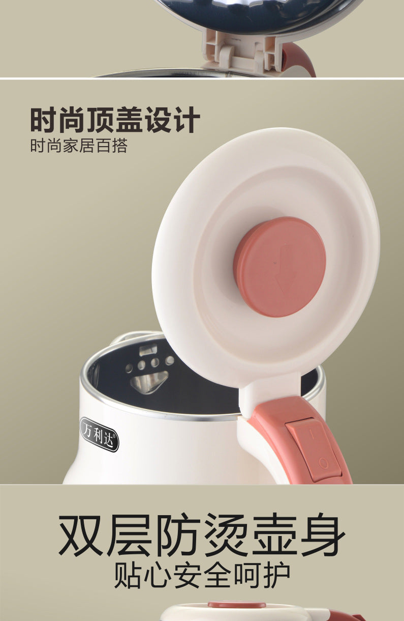 304Electric Kettle Household Durable Large Capacity Pregnant Baby Grade Insulation Electric Kettle Anti Scalding Electric Heating Boiling Kettle