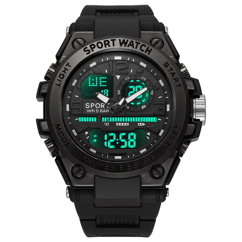Men's New Series Electronic Watch Special Forces Style Digital Student Watch Men's Anti-fall Alloy