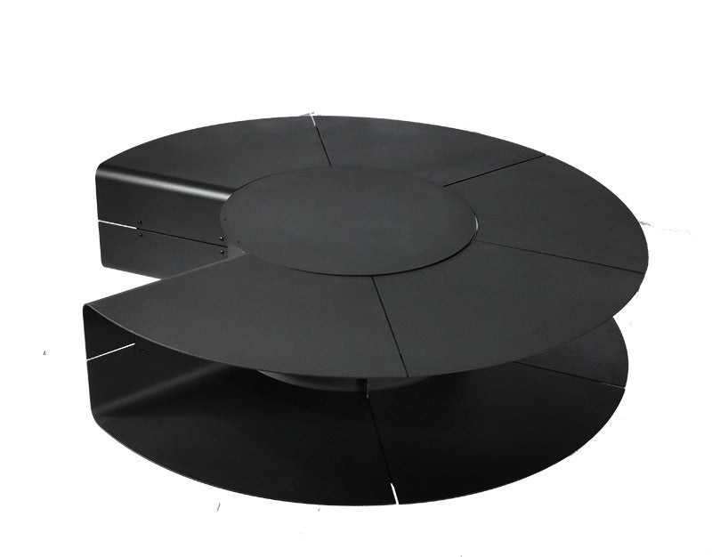 Courtyard Fire Pot Garden BBQ Table Outdoor Furniture Home Barbecue Grill Iron Art Fire Pit Bonfire Stove