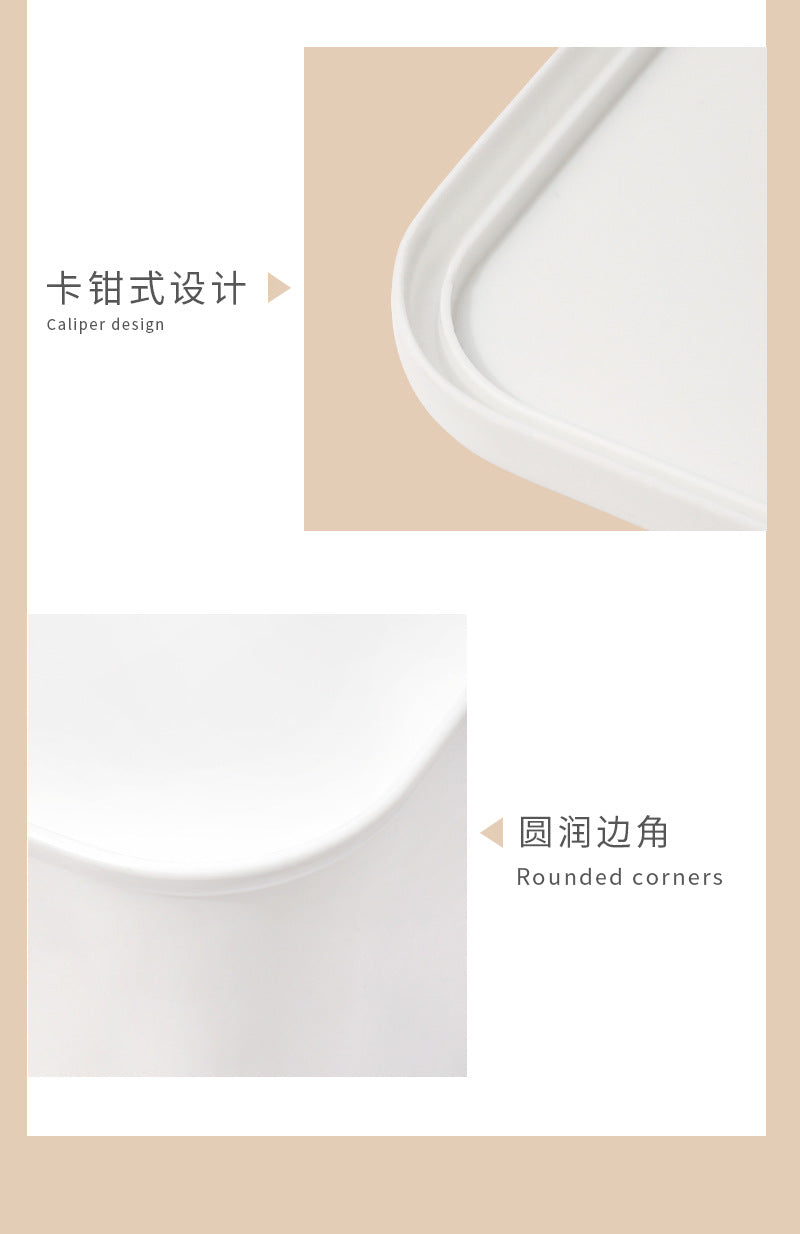 Storage Box Wholesale Storage Box Office Desktop Covered Dustproof Organizing Box Wardrobe Living Room Kitchen Storage Box