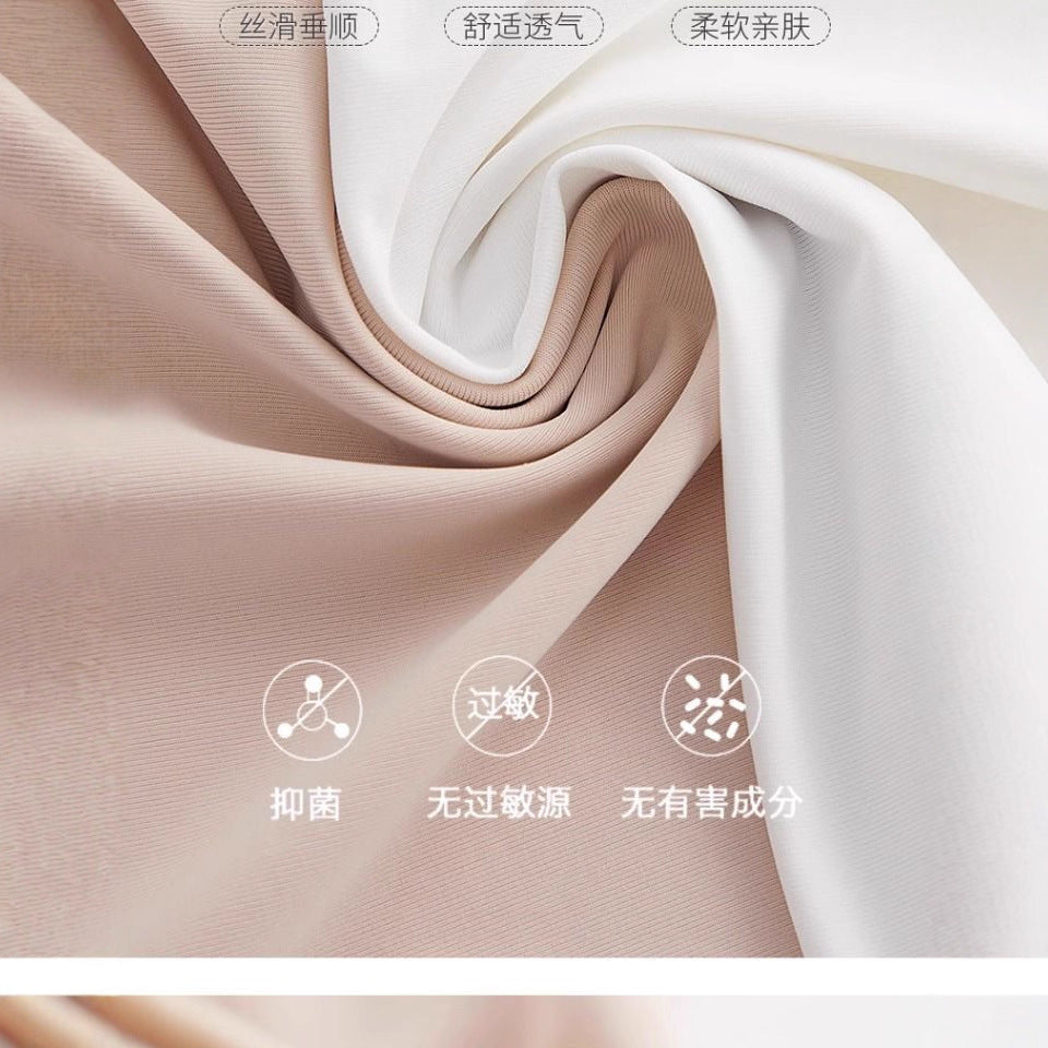 Safety Shorts Ice Silk Women Seamless Underwear Summer New Lace Anti-Exposure Thin Wave Three-Quarter Leggings Wholesale