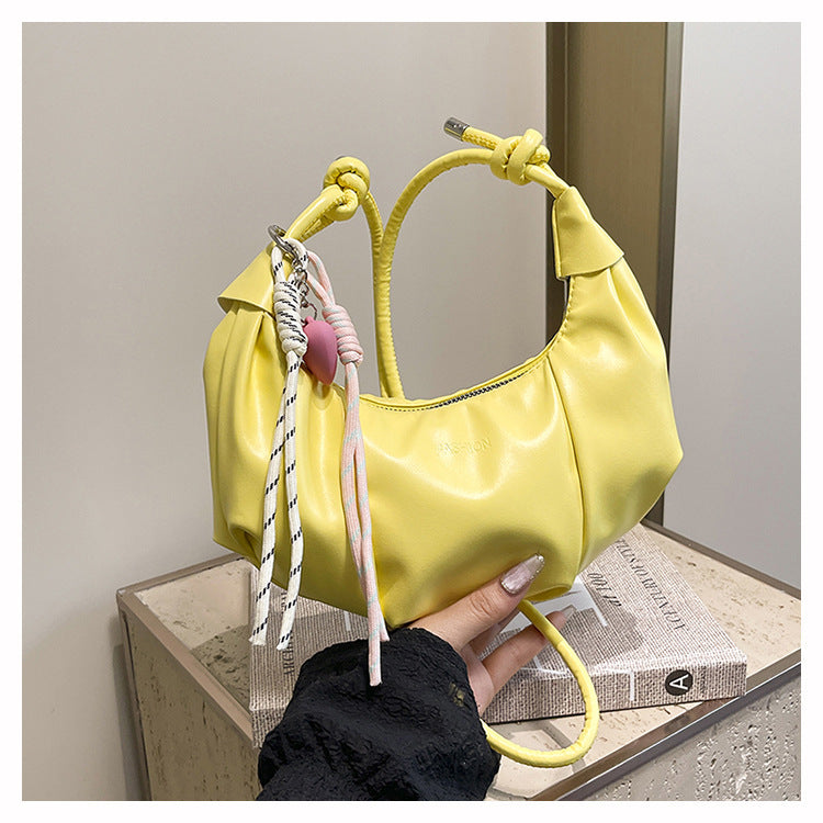 High-end Underarm Bag for Women2025New Trendy Fashion Versatile Casual Single Shoulder Bag Crossbody Dumpling Bag