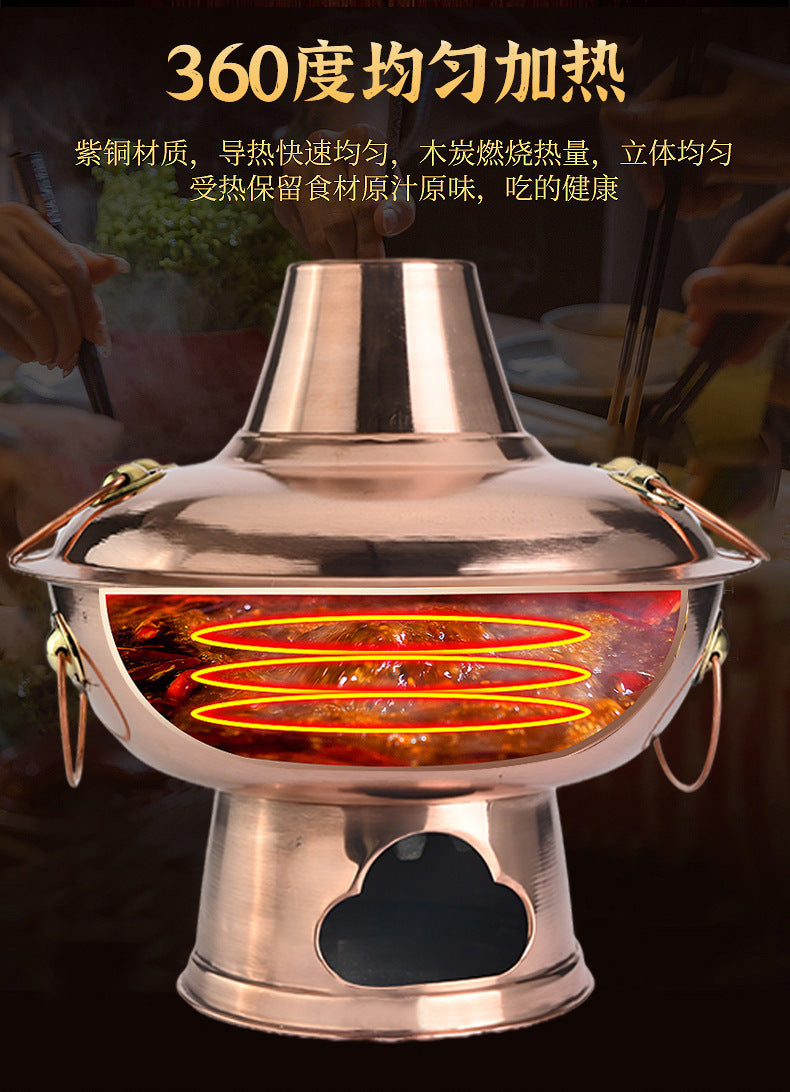 Copper Stove Charcole pot