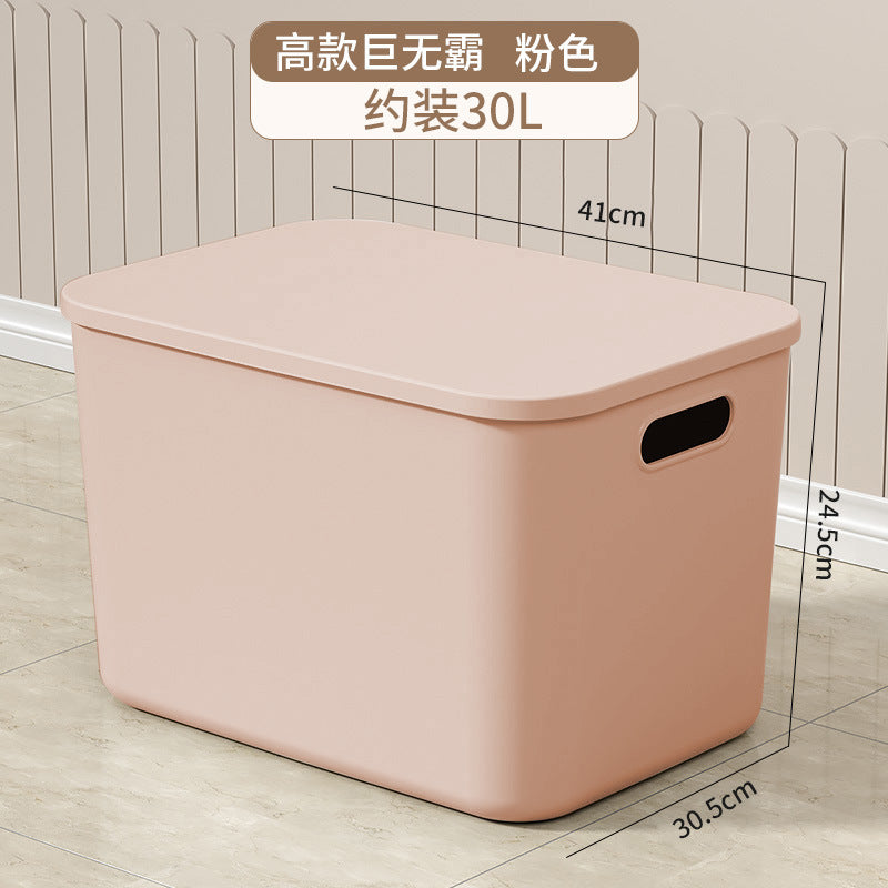Storage Box Desktop with Lid Plastic Miscellaneous Snacks Cosmetics Box Rectangular Storage Basket Storage Box Organizing Box