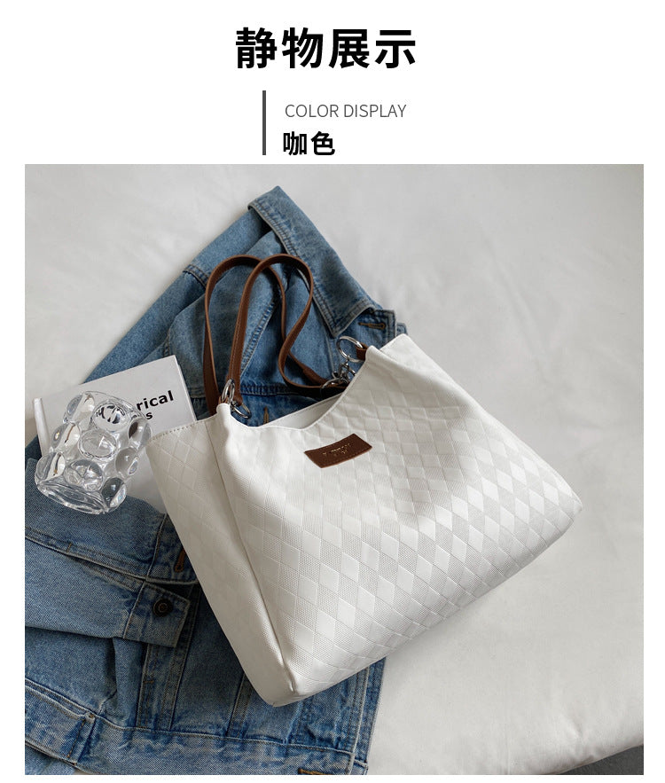 Large Capacity Bag Women's Bag2025Summer New Style Niche Commuter Bag Versatile Shoulder Bag Tote Bag Wholesale