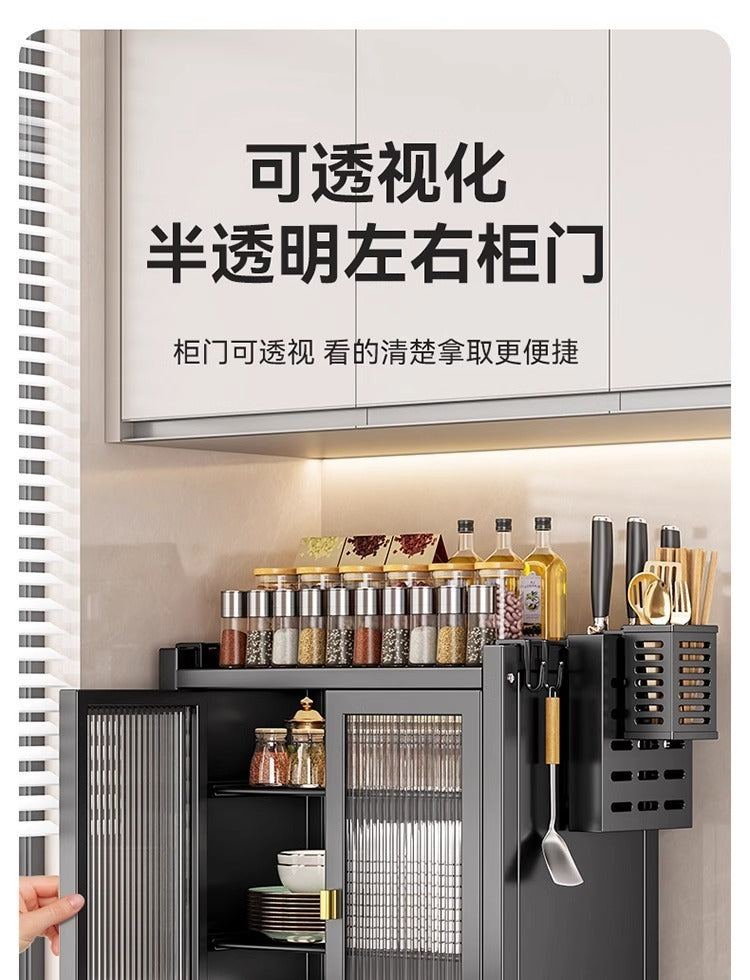 Kitchen Multifunctional Storage Rack Dustproof Dish Organizer Household Countertop Draining Bowl Cabinet Chopsticks Plate Storage Rack