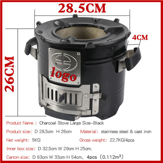 Large wood stove household  jikokoa cooking charcoal stoves