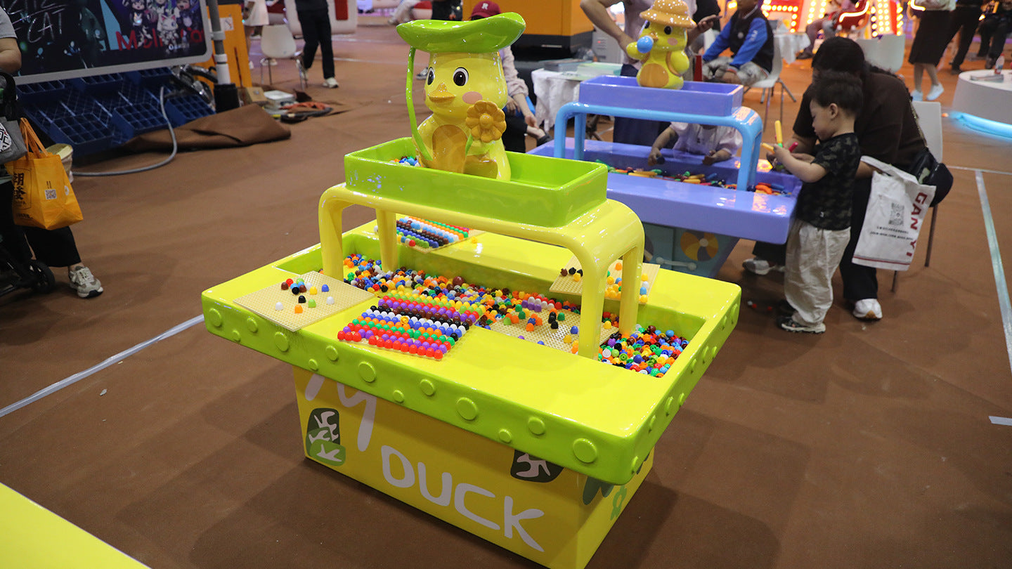 Naughty Castle Indoor Children's Play Area Craft Table Equipment Game Machine Educational Water Elf Toy Table Amusement Park Commercial Use