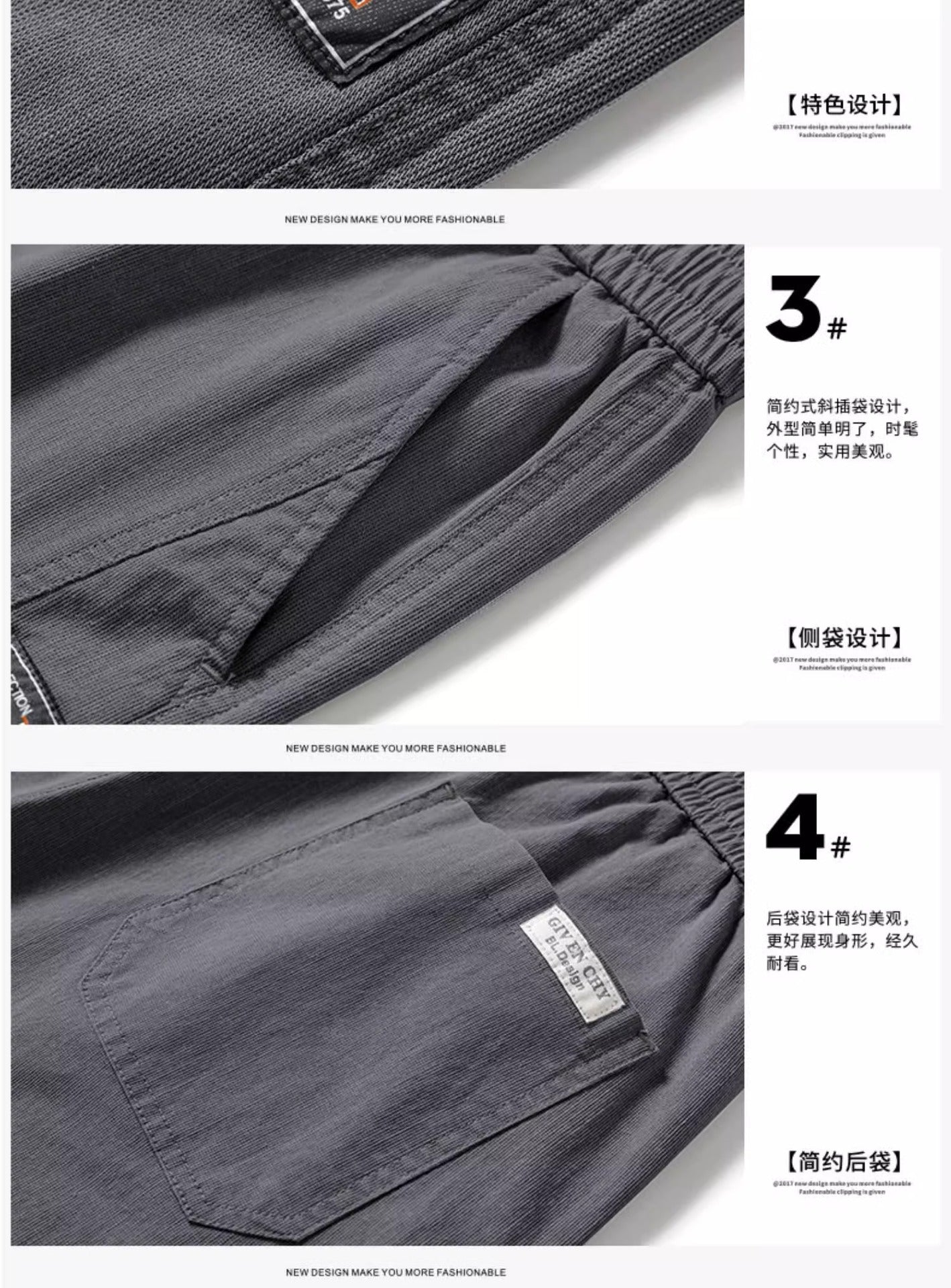 Men's Summer Shorts Trendy Brand ins Bestselling Loose Fit5Men's Casual Thin Five-Point Shorts for Outdoor Wear