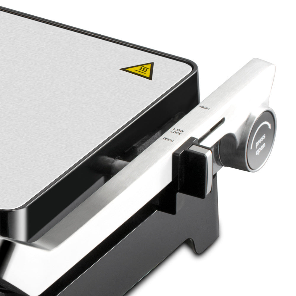 EU UK Cross-Border 2-in-1 Steak Maker Sandwich Maker Waffle Maker Detachable Smart Display Breakfast