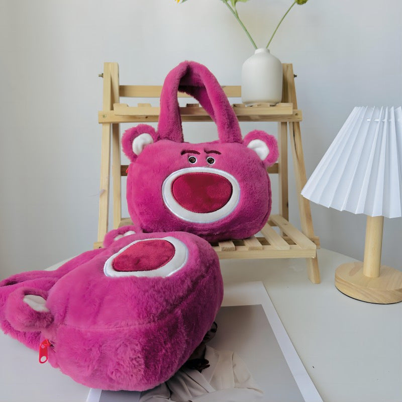 Manufacturer Wholesale Plush Handbag81-inch Claw Machine Doll Cartoon Cute Plush Toy 8inch Claw Machine Toy