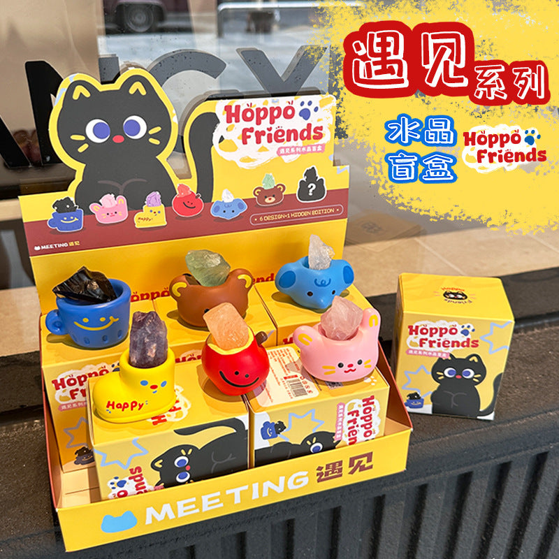 Back-to-School Season Crystal Blind Box Good Luck Crystal Ornament Desktop Decoration Live Streaming Unboxing Craft Birthday Gift http://detail.1688.com/offer/966640209464.html