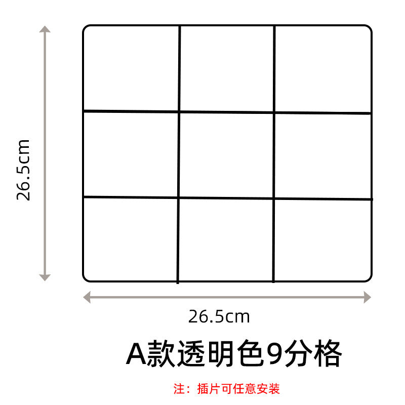 Expandable Drawer Storage Box for Home Kitchen Drawers, Cosmetics, Office Stationery, Plastic Stationery Organizer