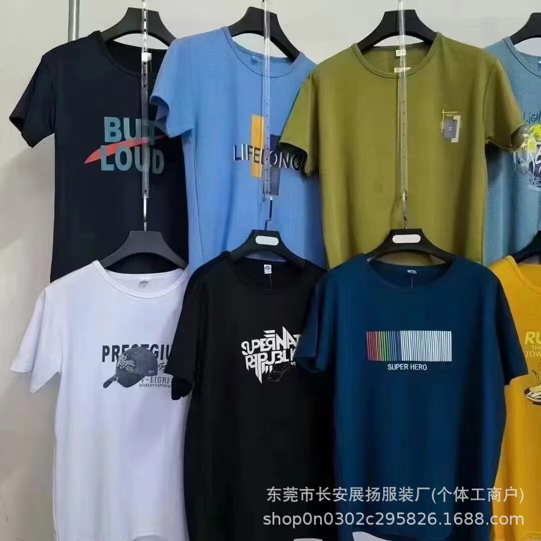Manufacturer Wholesale Hot-Selling Short Sleeve t Shirts for Men and Women, National Trend Design, Printed Couple Summer Loose Tops t Men's T-shirt