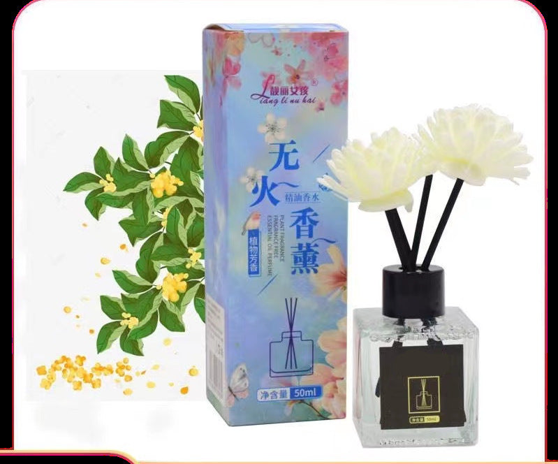 Fireless Aromatherapy Hotel Room Bedroom Bathroom Aromatherapy Deodorizing Long-lasting Fragrance Home Aromatherapy Gift Wholesale