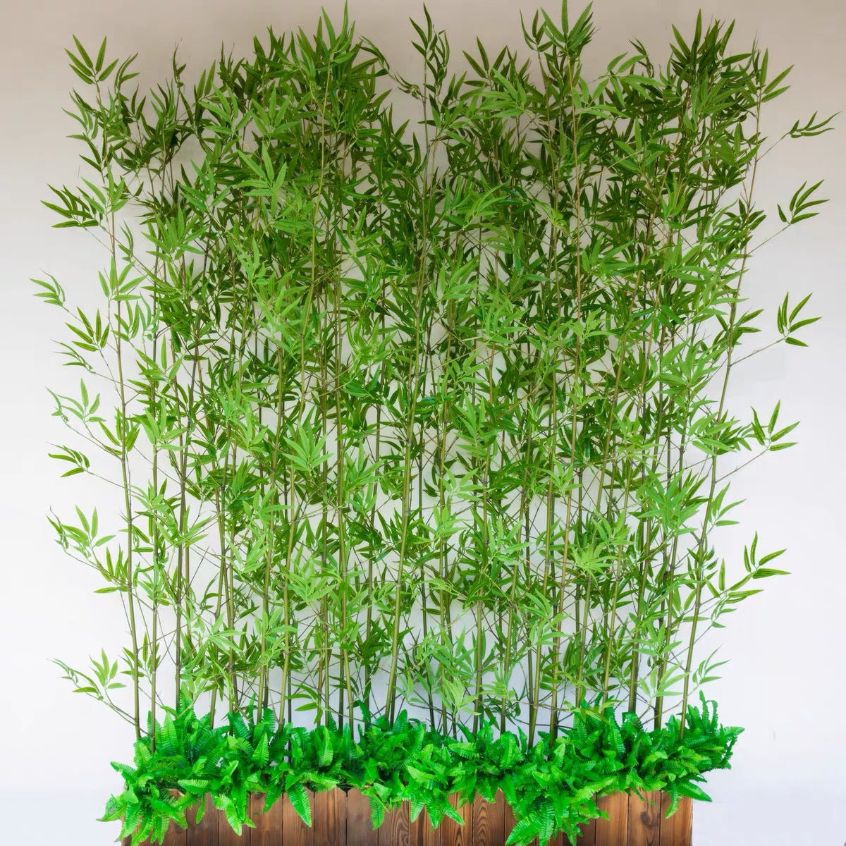 Artificial Bamboo Fake Bamboo Hotel Restaurant Home Indoor Partition Decoration Wholesale Green Plant