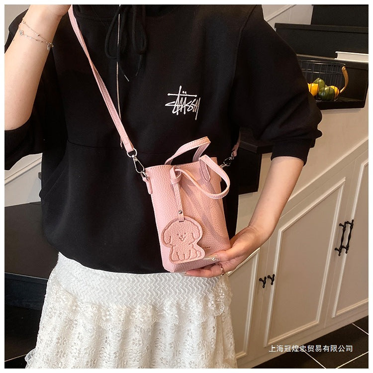 Women's Bag Single Shoulder Crossbody Bag Versatile Handbag New Simple Style Basket Fashionable Spring2025Fashion