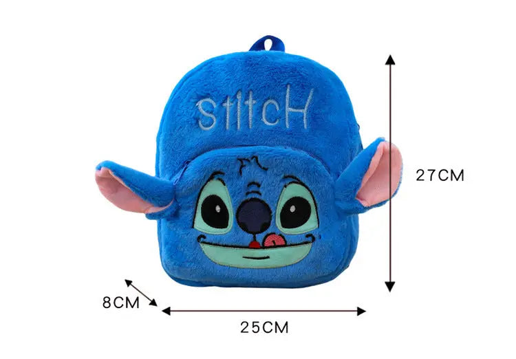 New Stitch Plush Toy Double-Back Cute Children's Large Capacity Backpack for Outings http://detail.1688.com/offer/957031023505.html