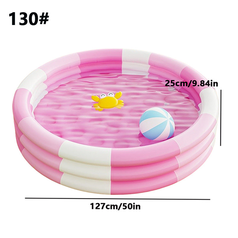 Cross-Border Children's Inflatable Swimming Pool Home Family Pool Thickened Plastic Baby Infant Swimming Pool Ocean Ball Pool