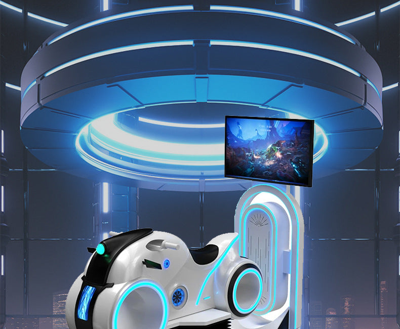 vr Game Motorcycle Equipment Machine Mall Virtual Reality Experience Center Amusement Park Arcade Large Motorcycle Game Machine
