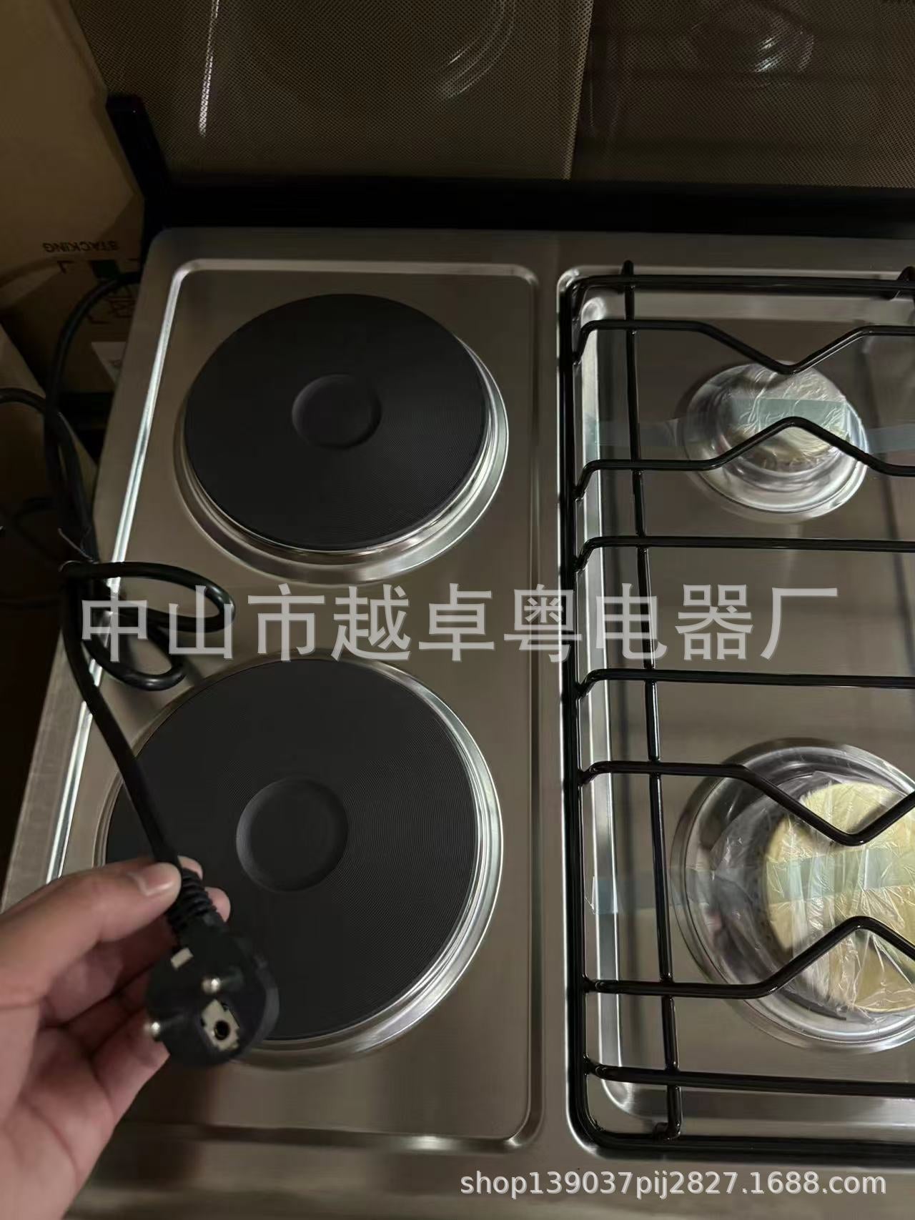 Oven gas stove Oven Gas Stove Two Gas Two Electric Upright Oven Integrated Stove Factory Direct Sale