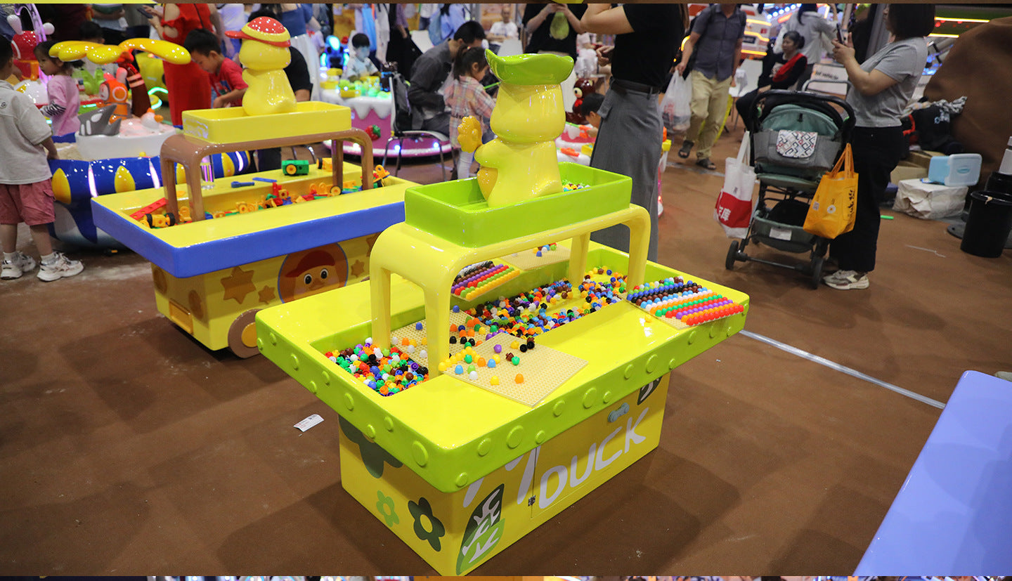 Naughty Castle Indoor Children's Play Area Craft Table Equipment Game Machine Educational Water Elf Toy Table Amusement Park Commercial Use