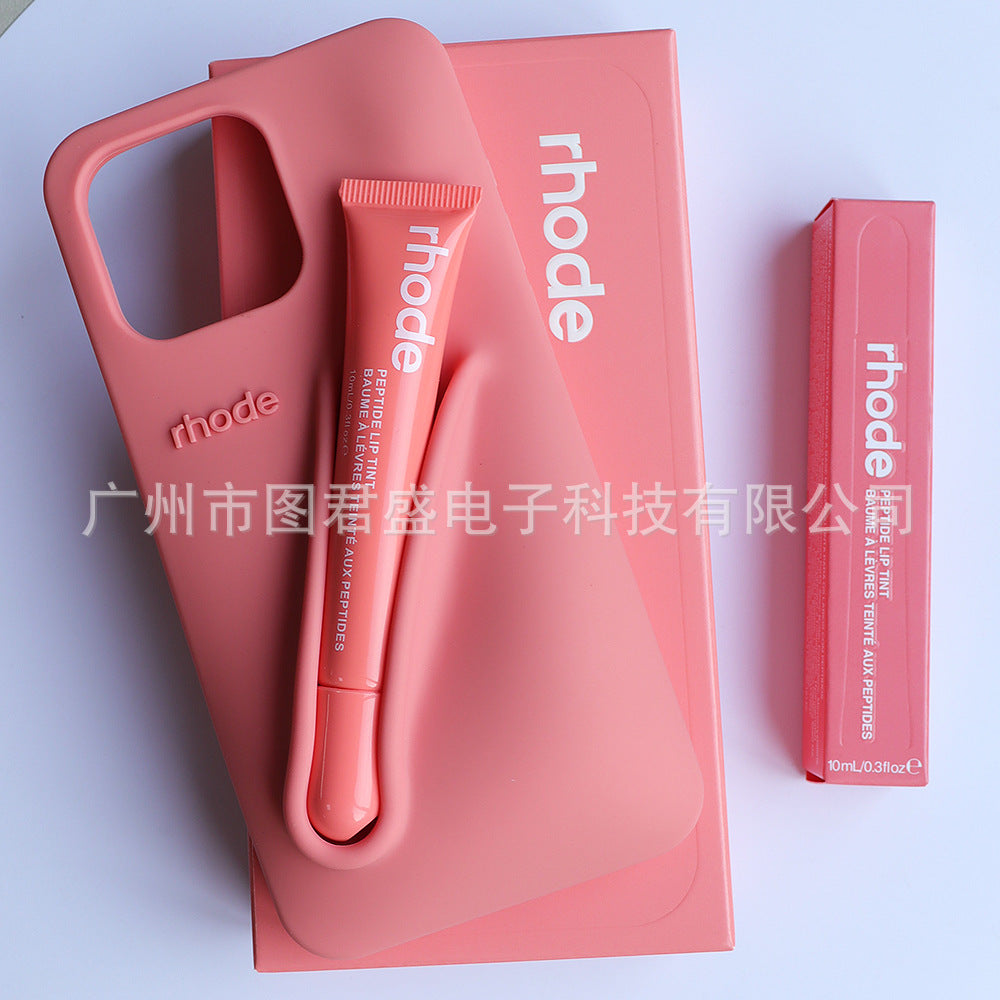 Hayley RHODE Same style high-end version3Set of phone cases, lipstick, and lip gloss boxes2Wholesale Sets