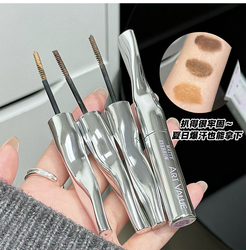 Art Value Light Mist Long-lasting Eyebrow Dye Korean Style Light Brown Matte Eyebrow Cream for a Natural Look with Distinct Hair Lines829