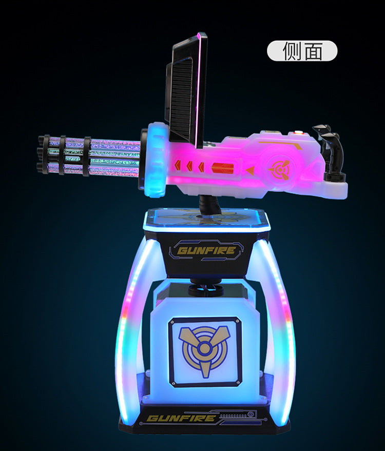 New Amusement Park VR Gatling Gun Machine Commercial Electric Coin Operated Arcade Game Machine for Supermarket Entrance and Night Market