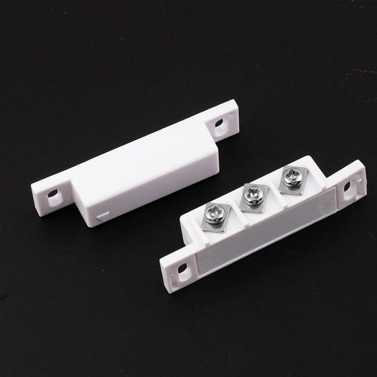 Snow Wolf Door and Window Magnetic Sensor Surface Mount Induction Detector Household Reed Switch Door Magnetic Alarm Normally Closed