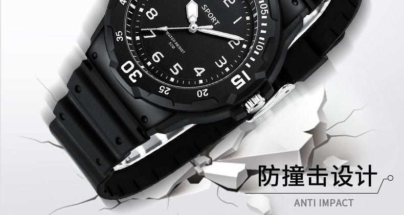 Luminous Anti-fall Children's Watch Sports Junior High School Student Trendy casual Teenage Boy Waterproof Elementary School Student