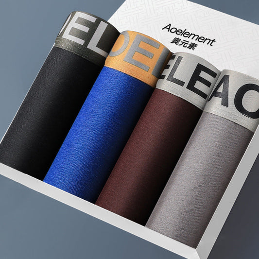 Four-Pack Gift Box Men's Wholesale Underwear Men's Boxer Briefs Breathable Youth Triangle Underwear Men's Underwear Wholesale http://detail.1688.com/offer/615341246204.html