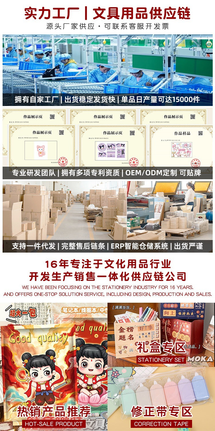 Back-to-School Season High-Value Stationery Set Cute Creative7Set of student class rewards study stationery gifts http://detail.1688.com/offer/905136369917.html