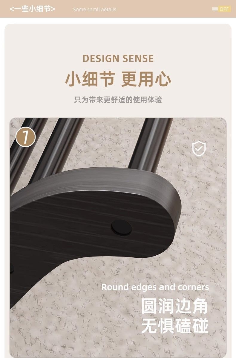 Rocking Chair Banana Sofa Recliner Rocking Multi-Functional Single Dual-Use Living Room Balcony Sofa Chair Home Leisure Lazy Chair