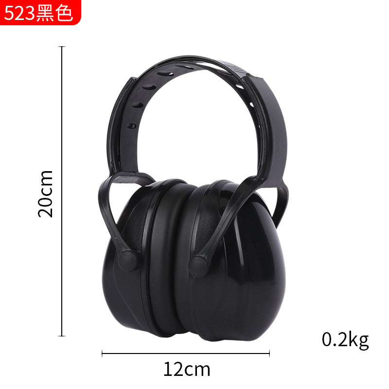 Soundproof Noise-Cancelling Ear Muffs for Sleep, Silent, Anti-Noise, Professional Shooting, Noise Reduction, Study, Sleep, Head-Mounted Ear Muffs