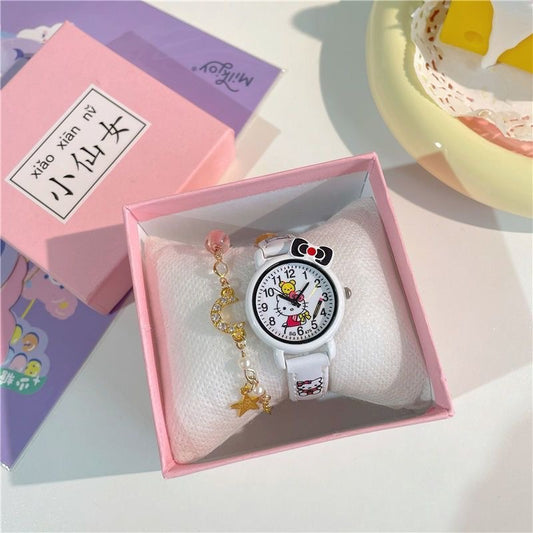 Children's Day Cute Cartoon Kindergarten Graduation Small Gift Boys Girls Forest Style Class Time Children's Watch