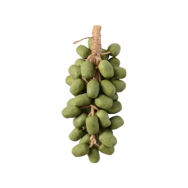 Sunshine Green Grape Artificial Grape Cluster Handmade Soap Gift Ornament Fresh Aromatherapy Pendant Long-lasting Fragrance