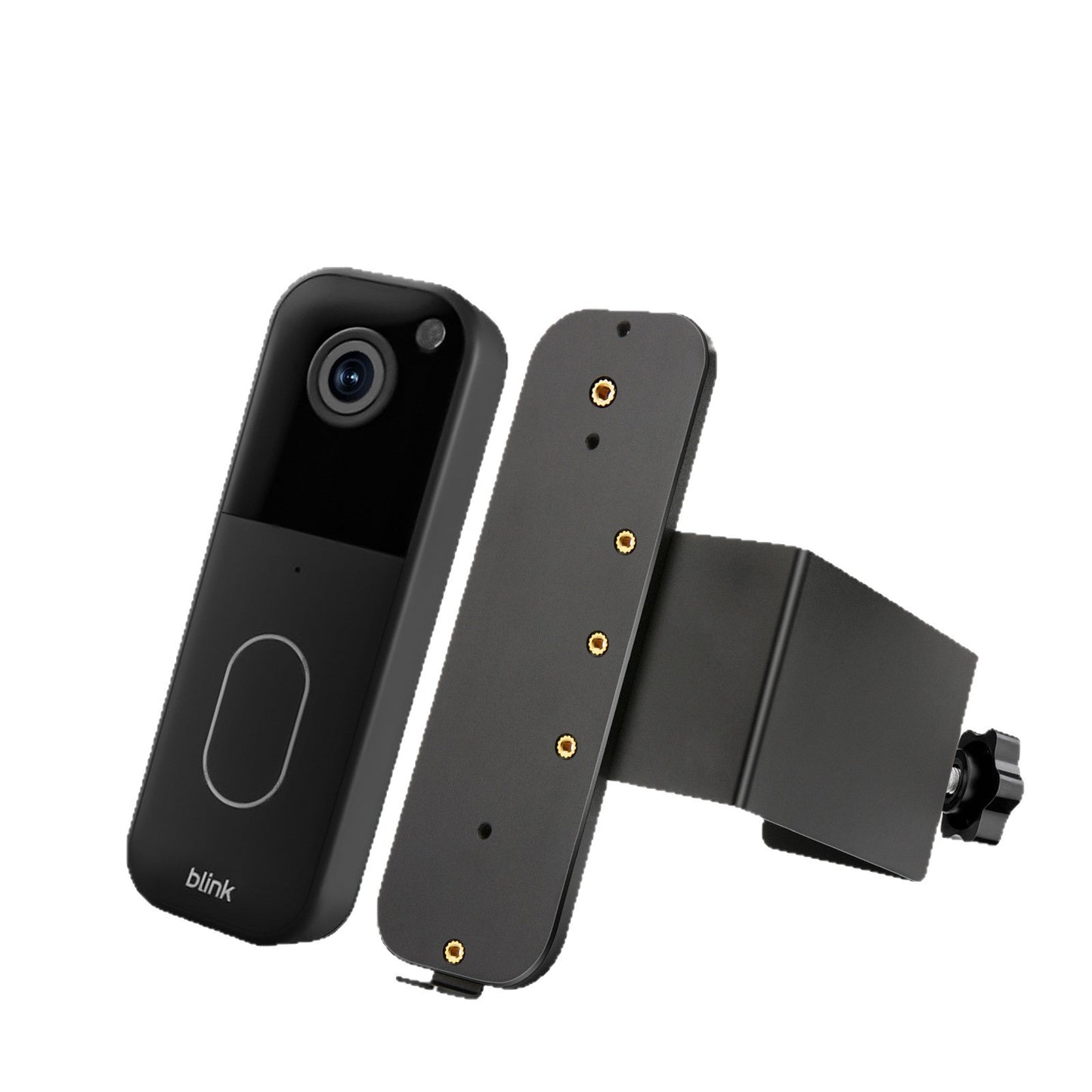 Amazon Cross-Border New Product Private Model Blink Doorbell Stand No-Drill Anti-Theft Fixed Door Clip with Plastic Backing Plate