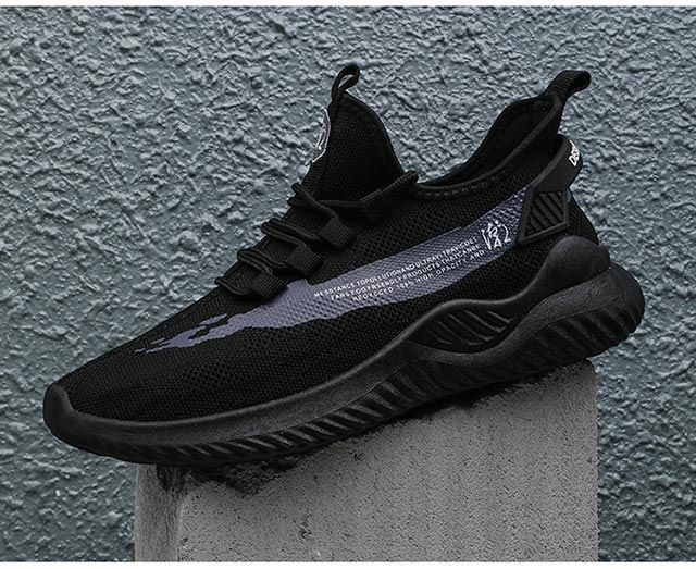 Men's Sneakers2024Spring New Trendy Casual Shoes Running Shoes Couple Shoes Mesh Flyknit Shoes Export