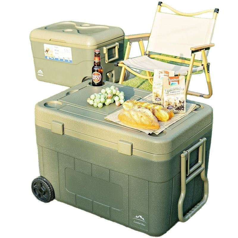 Small Refrigerator Insulated Cooler Commercial Portable Car Outdoor Picnic Food Preservation Handheld Camping Ice Bucket