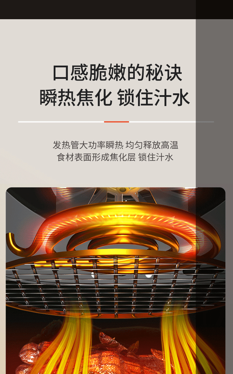 Jinzheng Air Fryer Household Large Capacity Oil-Free Electric Oven Multi-Functional Electric Fryer Machine Air fryer Cross-Border C