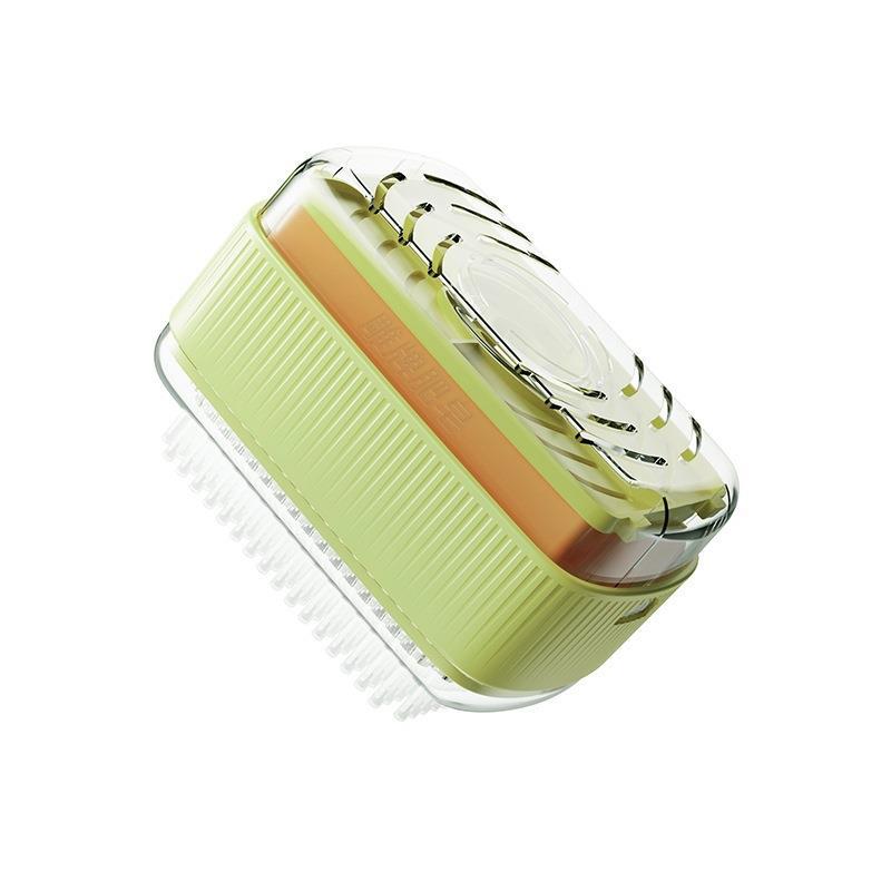 Creative Soap Holder No-Drill Wall-Mounted Bathroom Draining Soap Rack with Lid Non-Water Accumulation Handmade Soap Storage Box