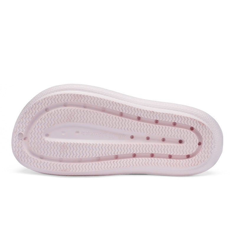 Croc Shoes Non-Slip Soft Sole Men's Closed-Toe Sandals Thick Sole Trendy ins Couple style casual slippers Korean version beach shoes