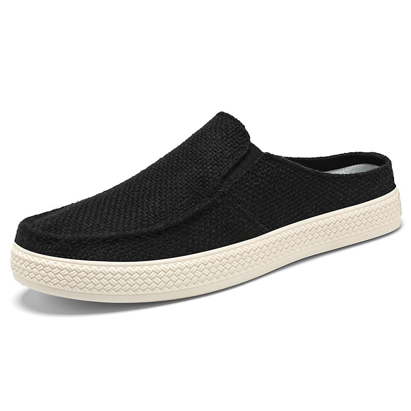 Men's Summer Breathable Casual Slip-On Shoes Comfortable Dad Shoes Outdoor Slippers Home Trendy Men's Shoes