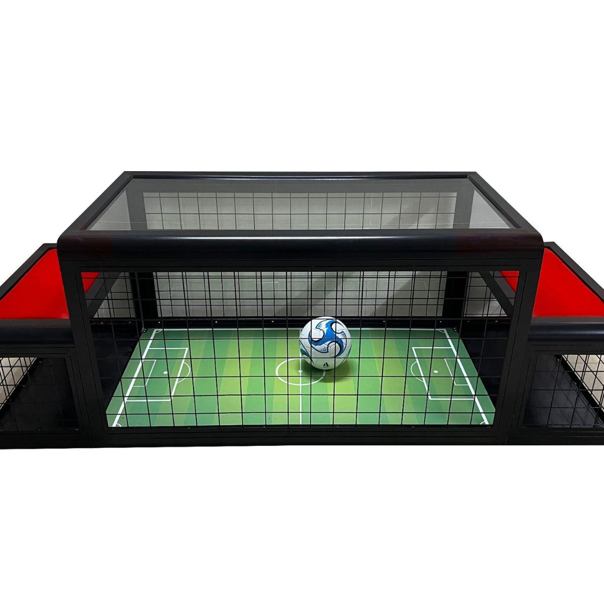 Double Under-Desk Soccer Machine Sports Game Equipment Real-Player Interactive Warm-Up Activity Props Under-Desk Soccer