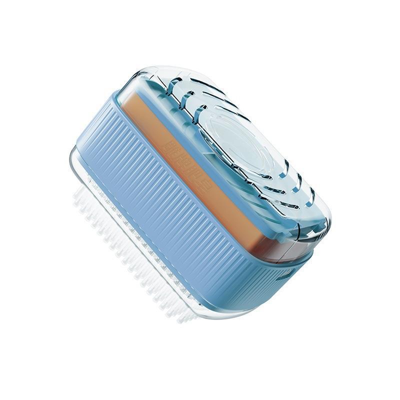 Creative Soap Holder No-Drill Wall-Mounted Bathroom Draining Soap Rack with Lid Non-Water Accumulation Handmade Soap Storage Box