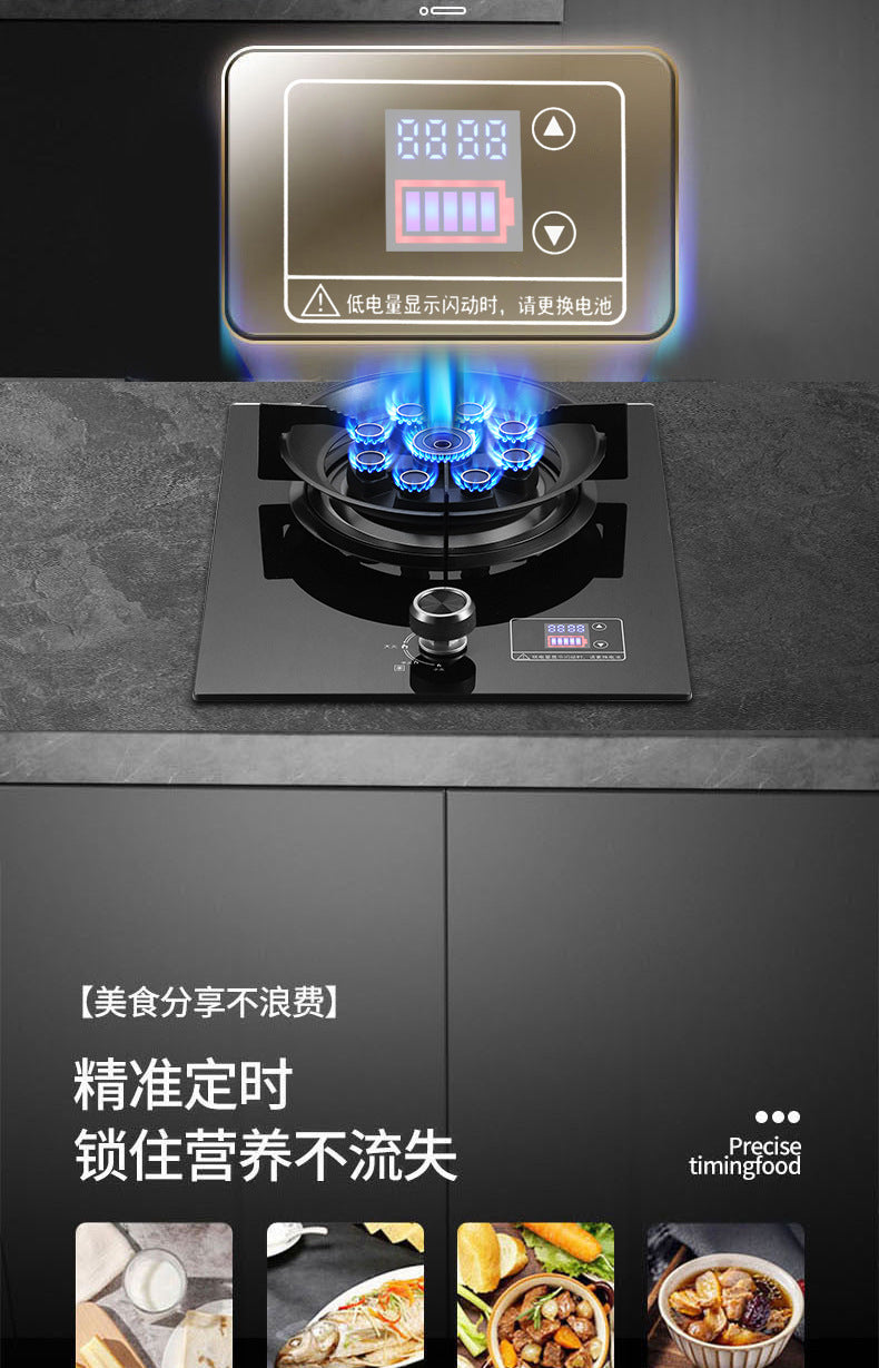 Coolpad Gas Stove Single Burner Household Built-in Liquefied Gas Gas Stove Tabletop Natural Gas High Power Stove