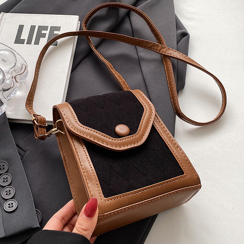 Commuting high-quality crossbody bag for women2023New stylish versatile women's shoulder bag ins Fashionable Phone Bag
